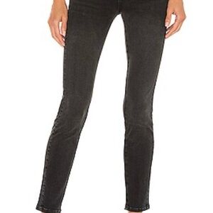 PAIGE Margot Skinny Moonlit Black Jeans